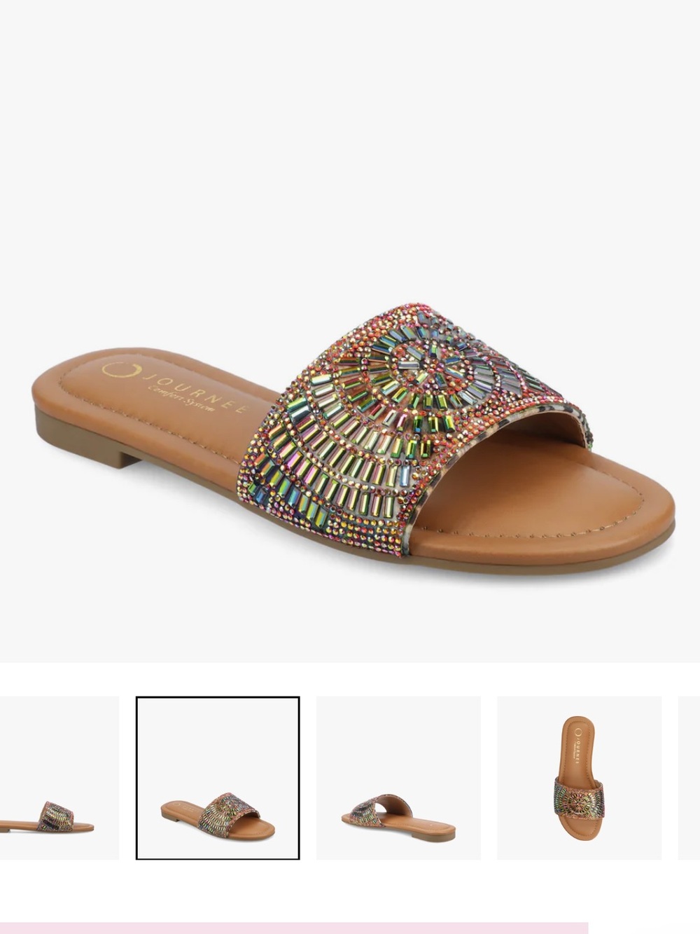Journee Collection Maria Sandals Woman’s Size 9 NIB!